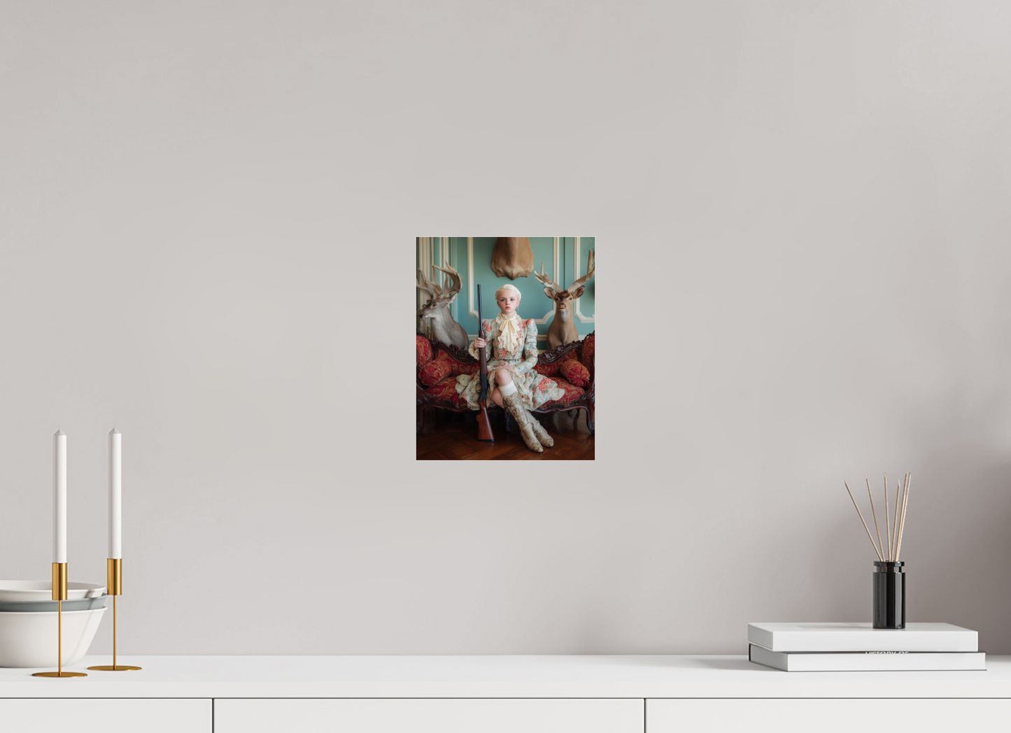 20 x 25 cm, Photo Print Under Acrylic Glass Hunting Season VIII