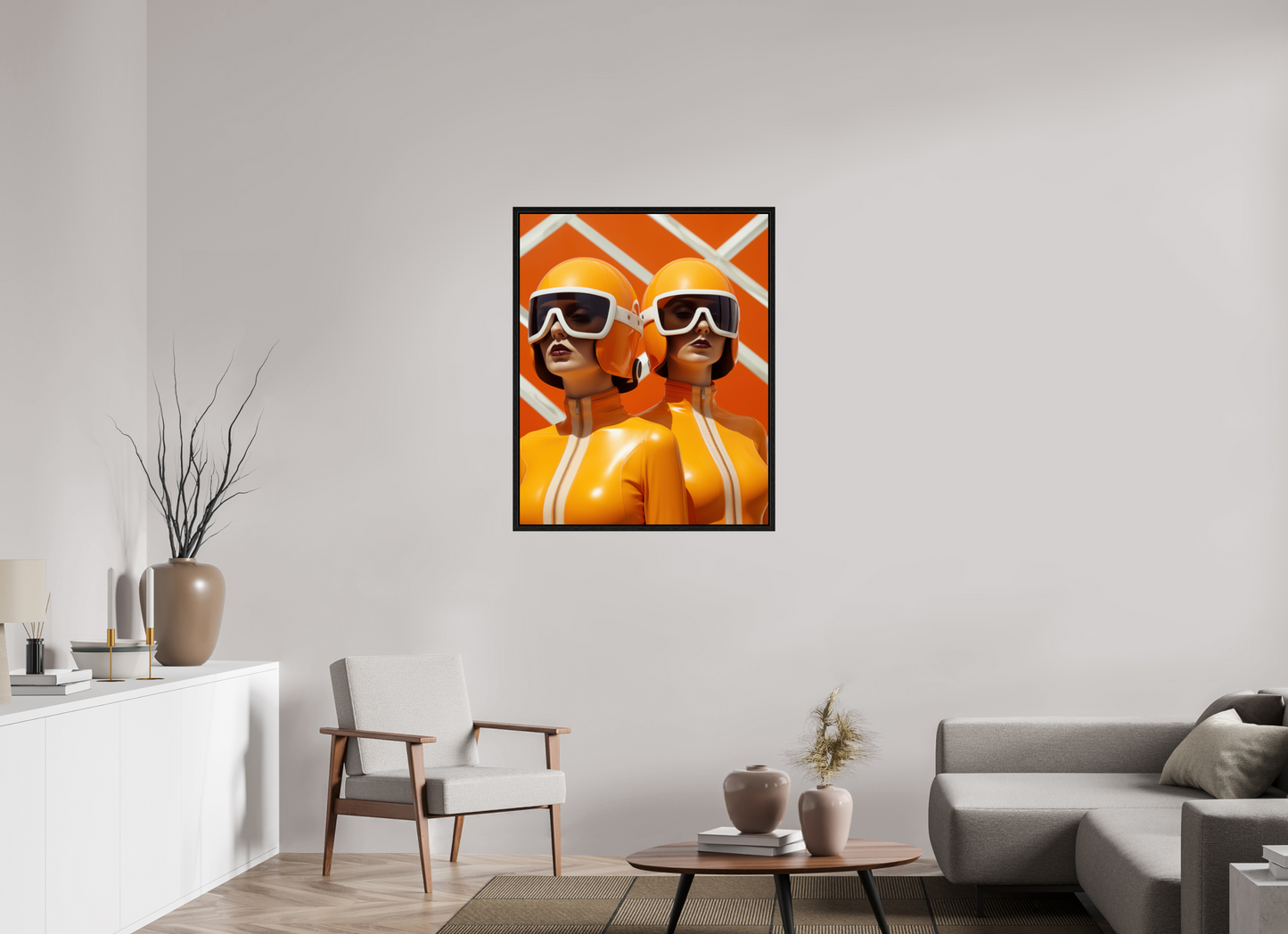 80 x 100 cm, Floater Frame Rollerball XVI