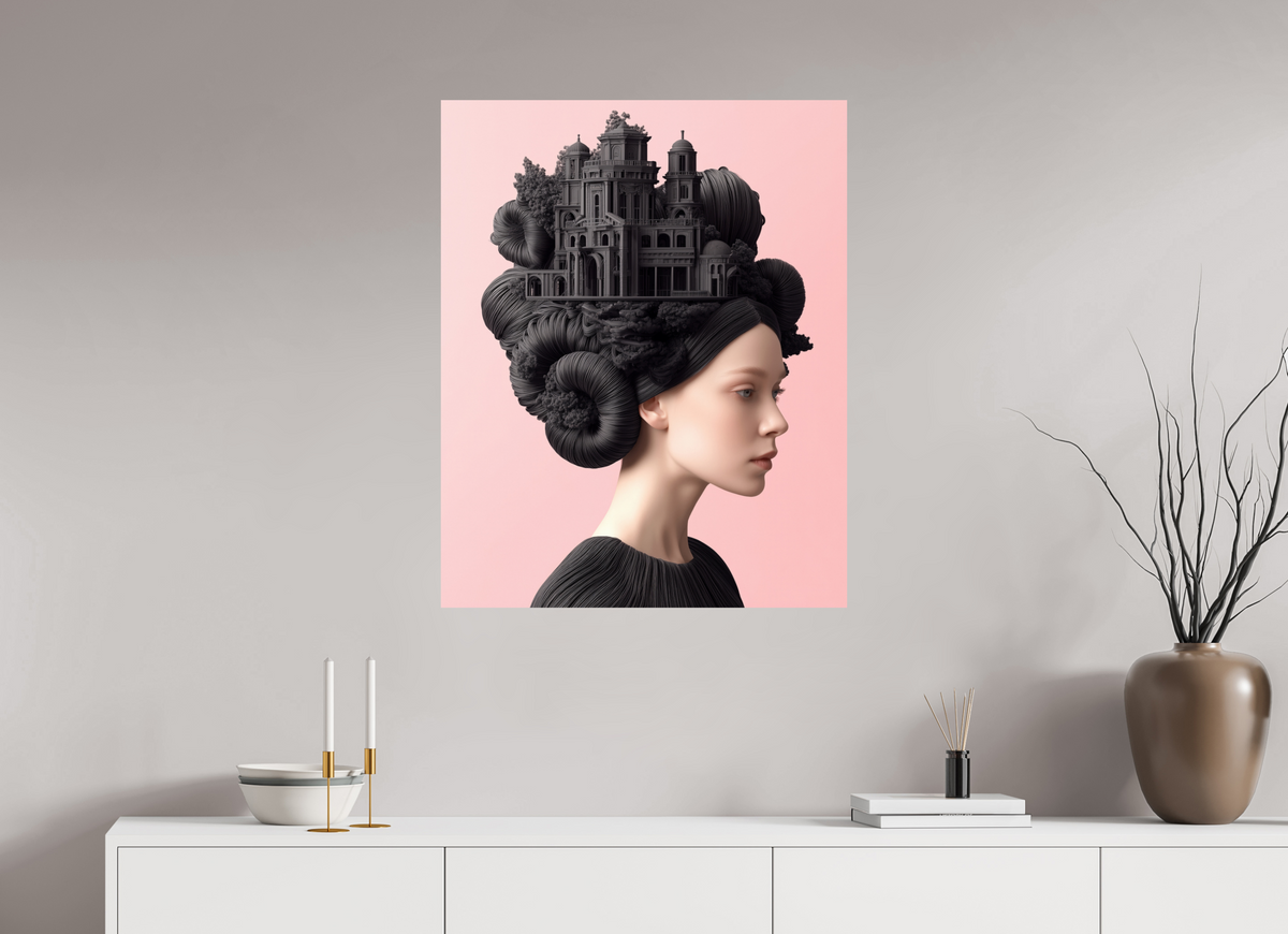 70 x 87,5 cm, Photo Print On Fuji Crystal DP II Hairdo IXX