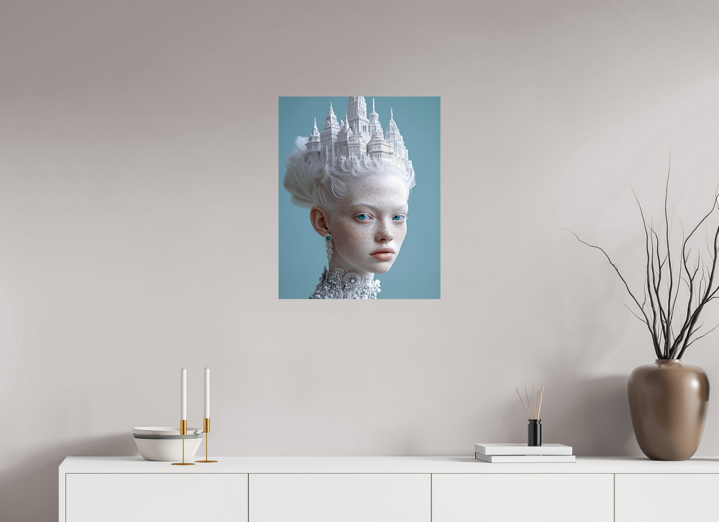 50 x 62,5 cm, Photo Print On Fuji Crystal DP II Hairdo IX
