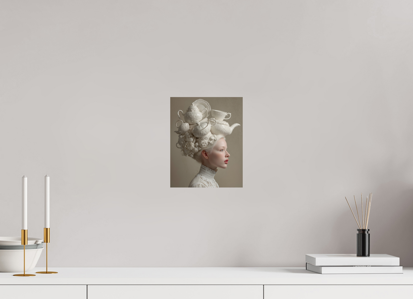 20 x 25 cm, Photo Print On Fuji Crystal DP II Hairdo I