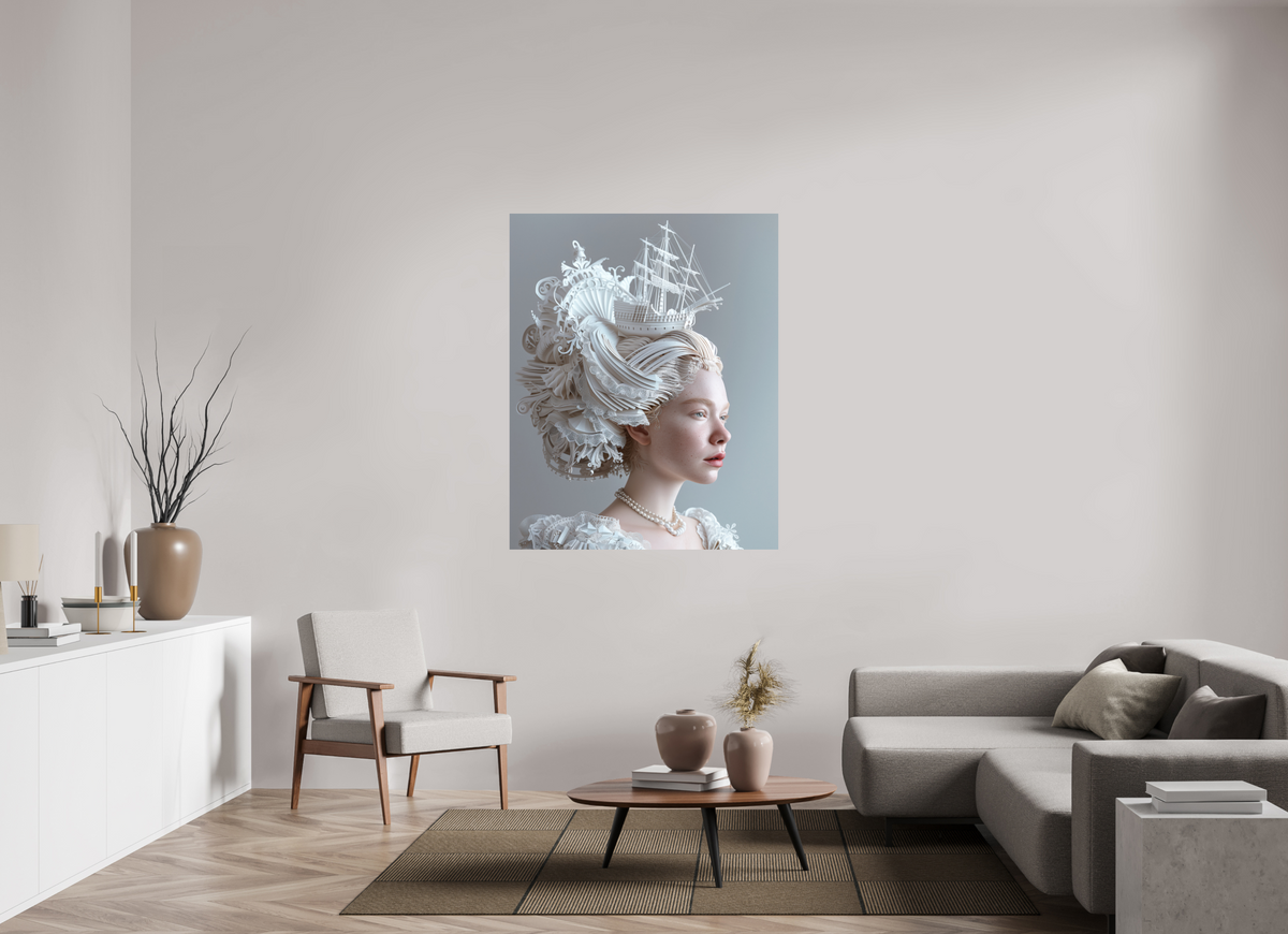 110 x 137,5 cm, Photo Print On Fuji Crystal DP II Hairdo XVIII