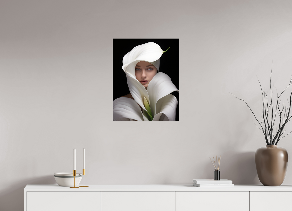 50 x 62,5 cm, Photo Print Under Acrylic Glass Calla VI