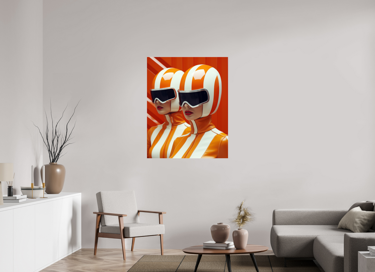 90 x 112,5 cm, Photo Print Under Acrylic Glass Rollerball XI