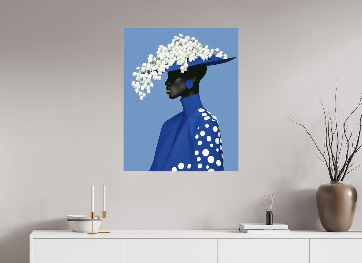 70 x 87,5 cm, Photo Print Under Acrylic Glass Matisse Fashion XVII