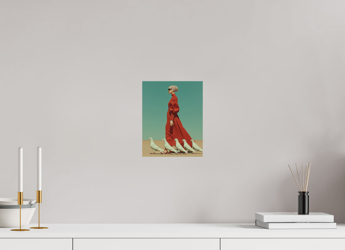 20 x 25 cm, Photo Print On Fuji Crystal DP II Red Horizon XV