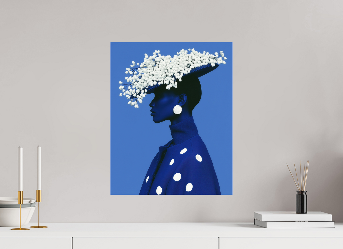 40 x 50 cm, Photo Print Under Acrylic Glass Matisse Fashion X
