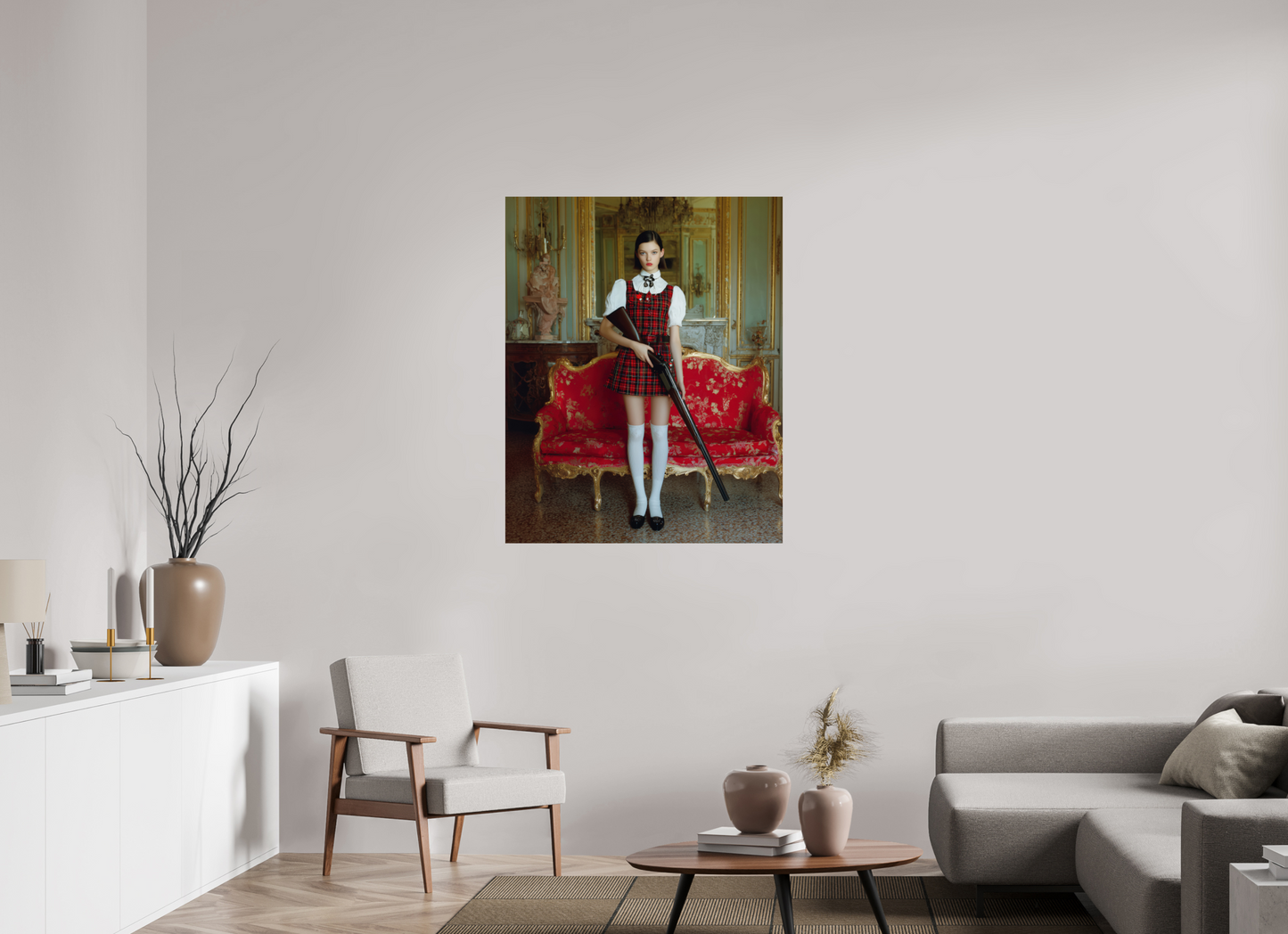 90 x 112,5 cm, Photo Print On Fuji Crystal DP II Hunting Season II