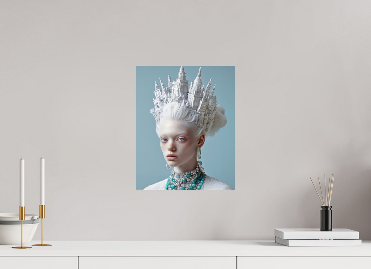 30 x 37,5 cm, Photo Print Under Acrylic Glass Hairdo VI