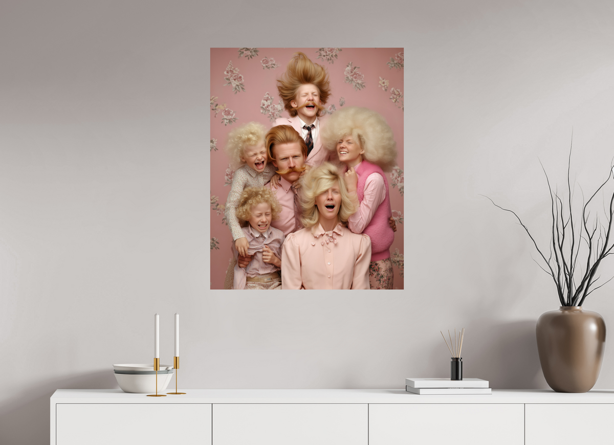 70 x 87,5 cm, Photo Print On Fuji Crystal DP II We are family II
