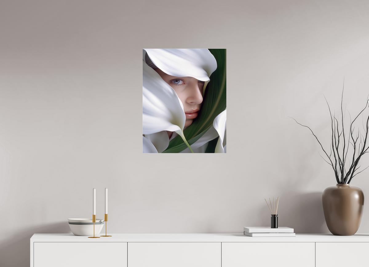 50 x 62,5 cm, Photo Print Under Acrylic Glass Calla X