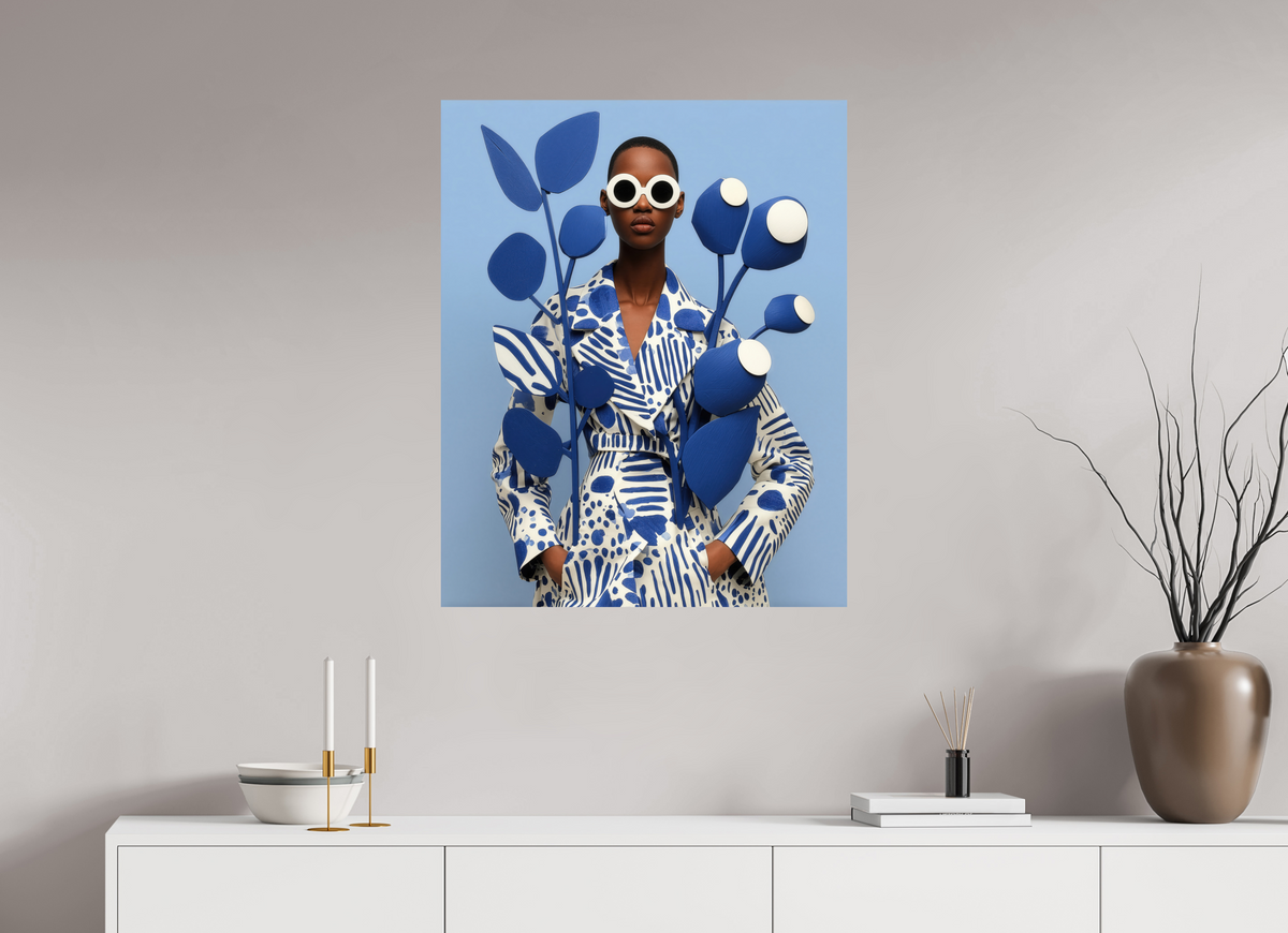 70 x 87,5 cm, Photo Print On Fuji Crystal DP II Matisse VI