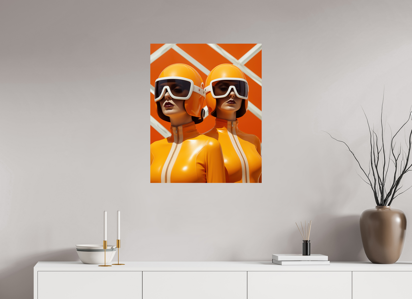 60 x 75 cm, Photo Print On Fuji Crystal DP II Rollerball XVI