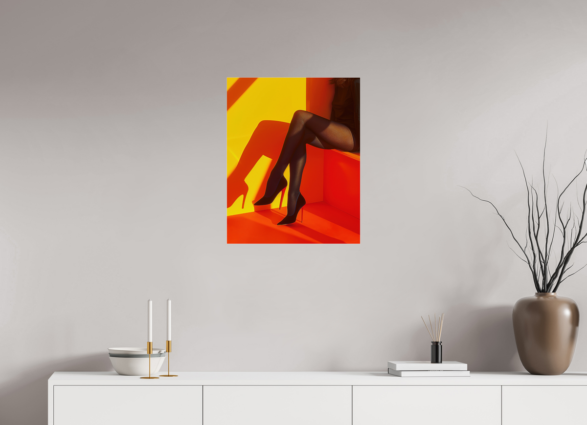 50 x 62,5 cm, Photo Print Under Acrylic Glass Legs X