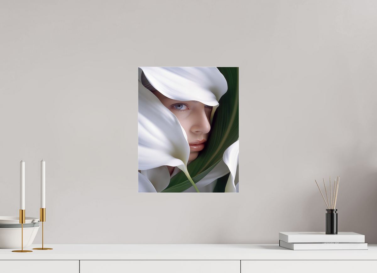 30 x 37,5 cm, Photo Print Under Acrylic Glass Calla X