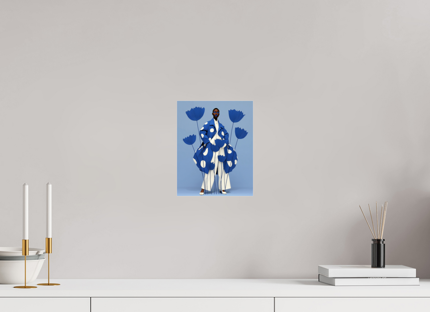 20 x 25 cm, Photo Print Under Acrylic Glass Matisse Fashion VIII