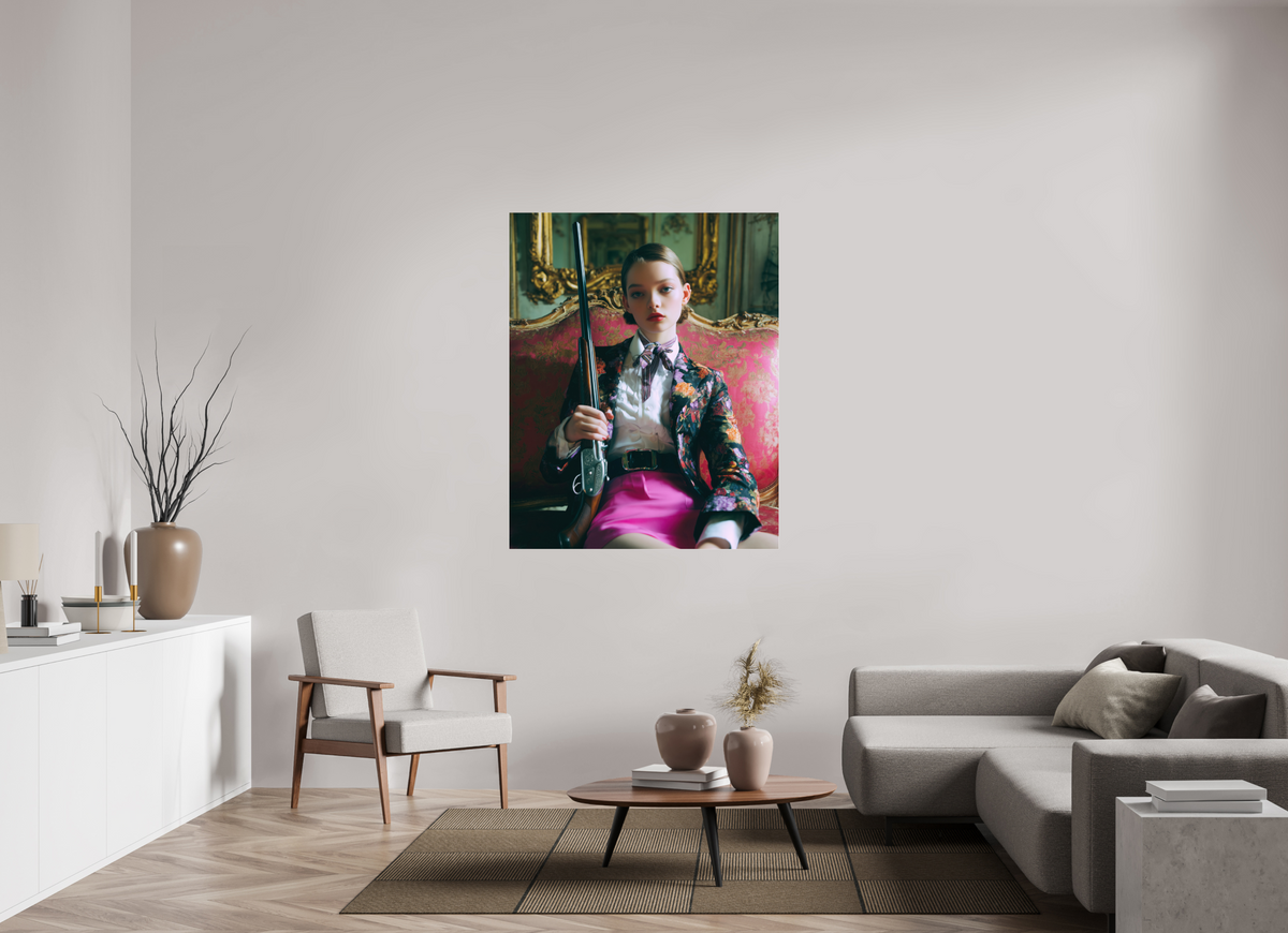 110 x 137,5 cm, Photo Print Under Acrylic Glass Hunting Season I