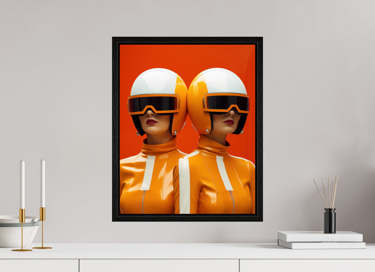 40 x 50 cm, Floater Frame Rollerball XVII