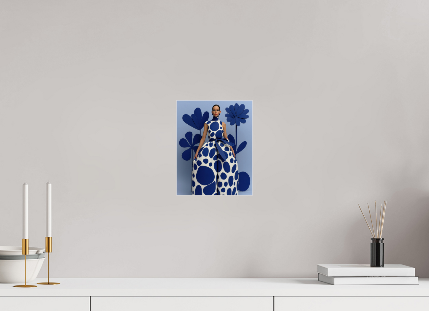 20 x 25 cm, Photo Print Under Acrylic Glass Matisse Fashion V