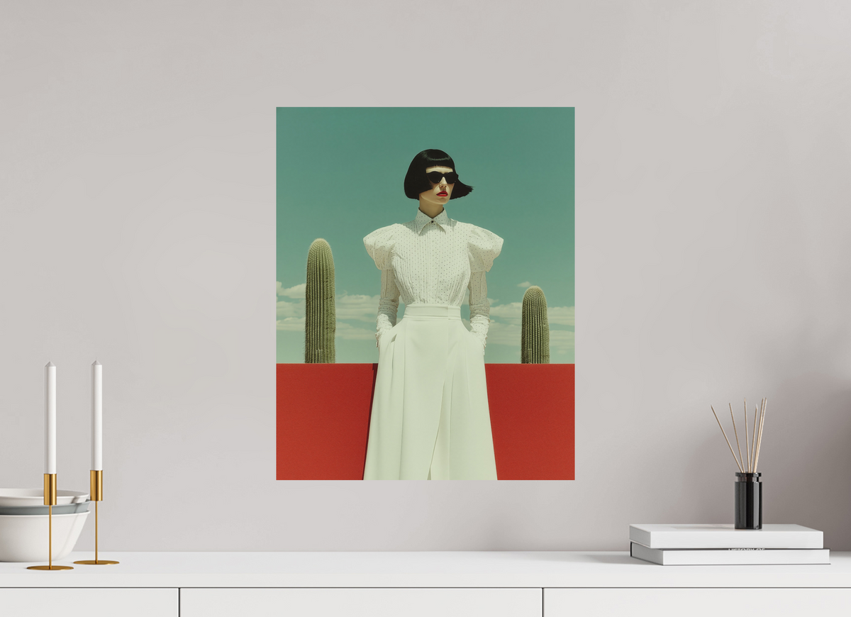 40 x 50 cm, Photo Print On Fuji Crystal DP II Red Horizon XII