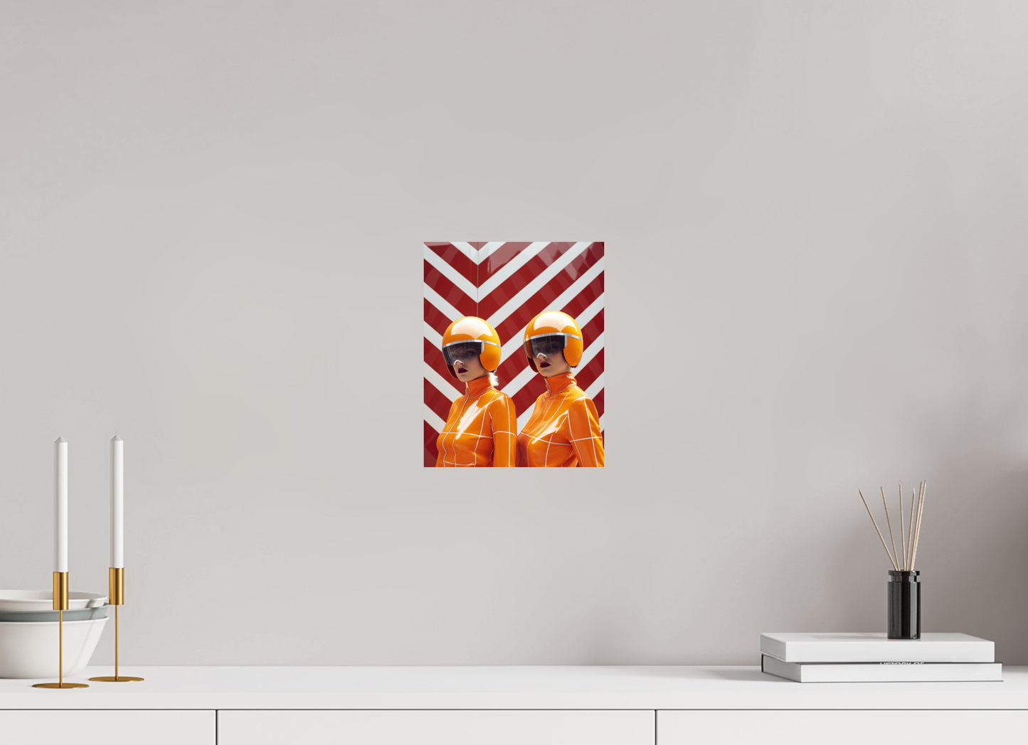 20 x 25 cm, Photo Print On Fuji Crystal DP II Rollerball II