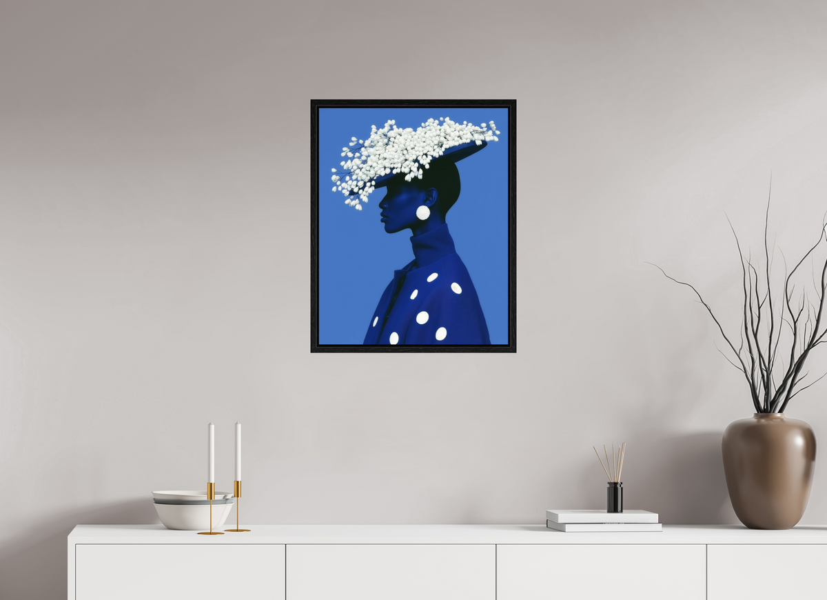 50 x 62,5 cm, Floater Frame Matisse Fashion X