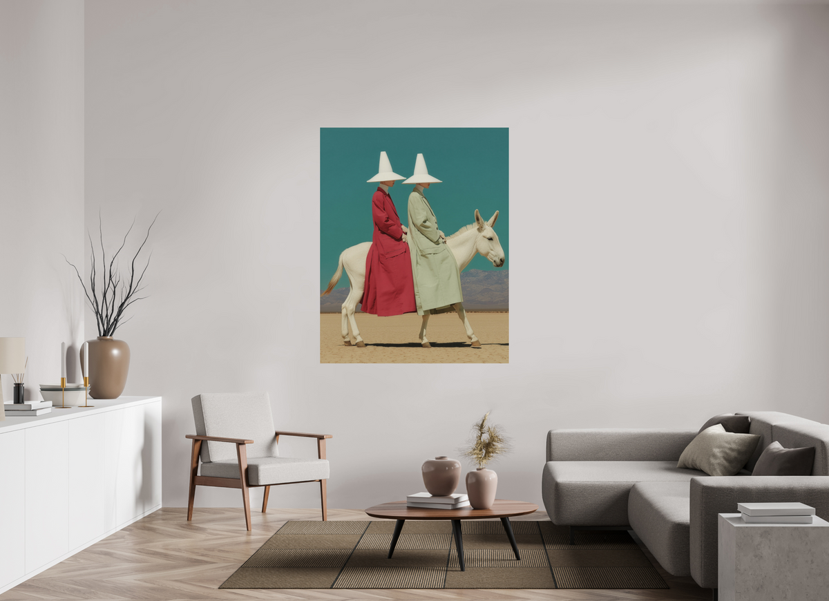 120 x 150 cm, Photo Print On Fuji Crystal DP II Red Horizon IV