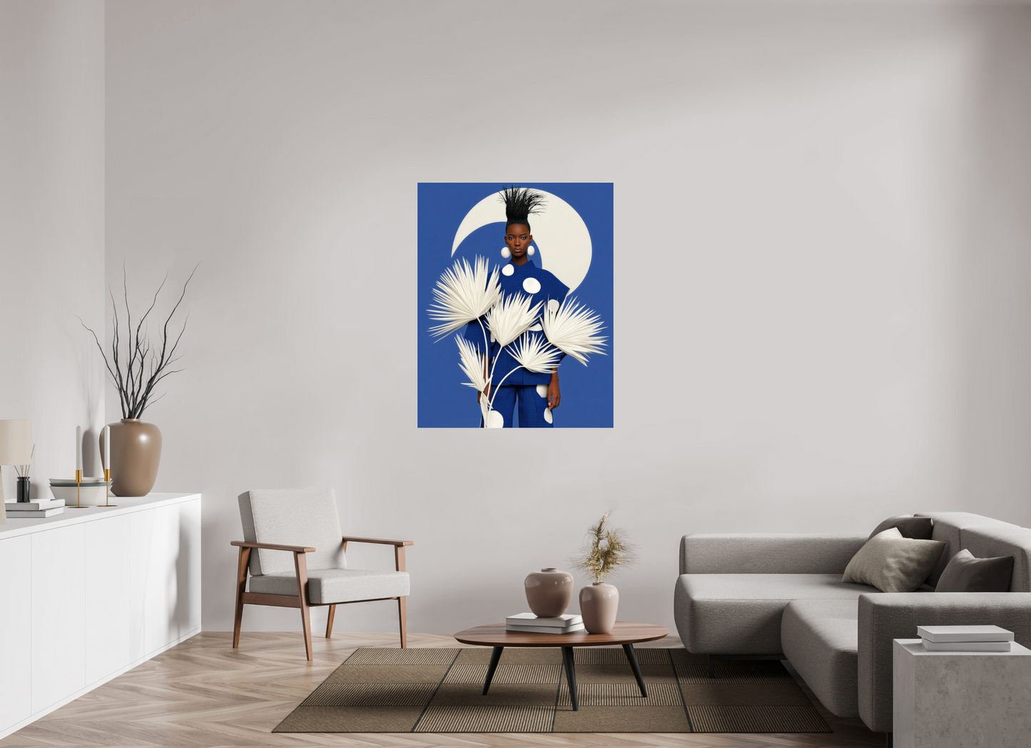 100 x 125 cm, Photo Print Under Acrylic Glass Matisse Fashion XIV