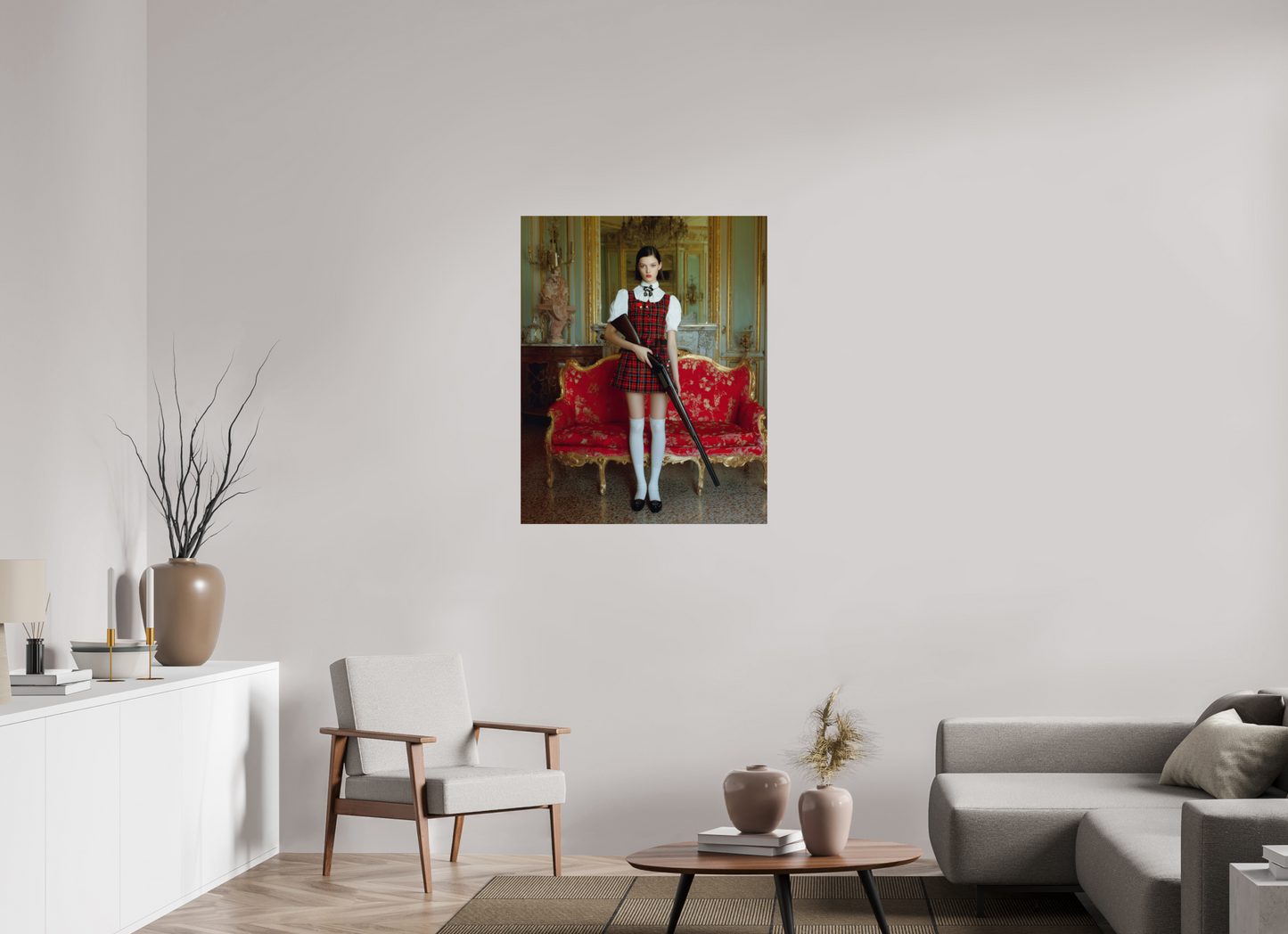 80 x 100 cm, Photo Print On Fuji Crystal DP II Hunting Season II