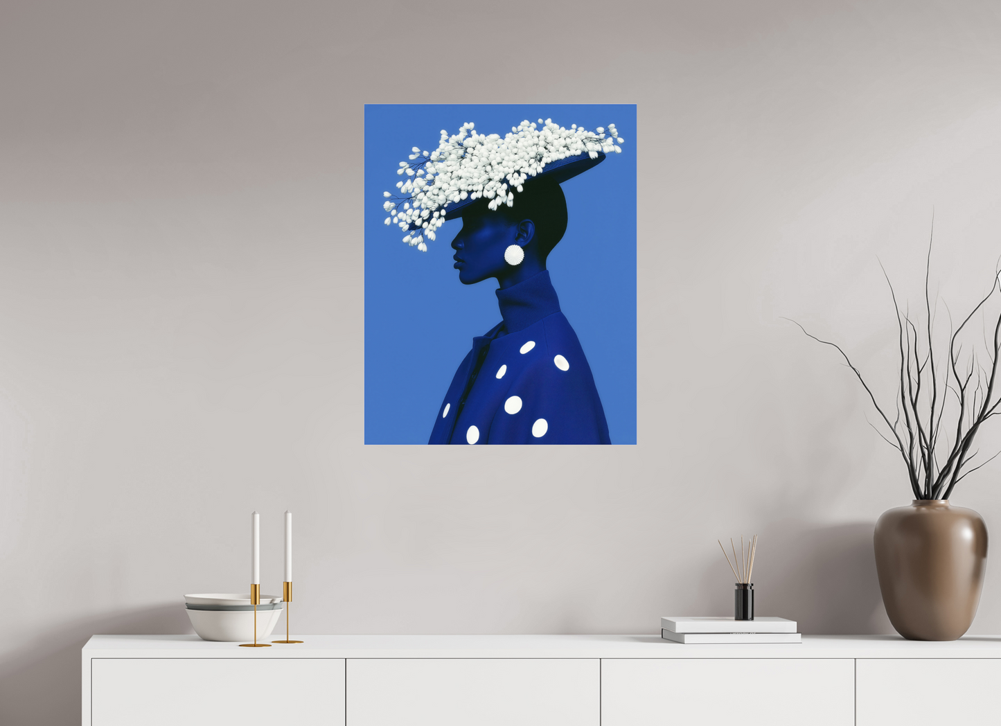 60 x 75 cm, Photo Print Under Acrylic Glass Matisse Fashion X