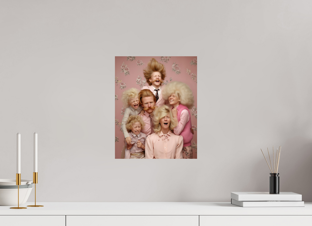 30 x 37,5 cm, Photo Print On Fuji Crystal DP II We are family II