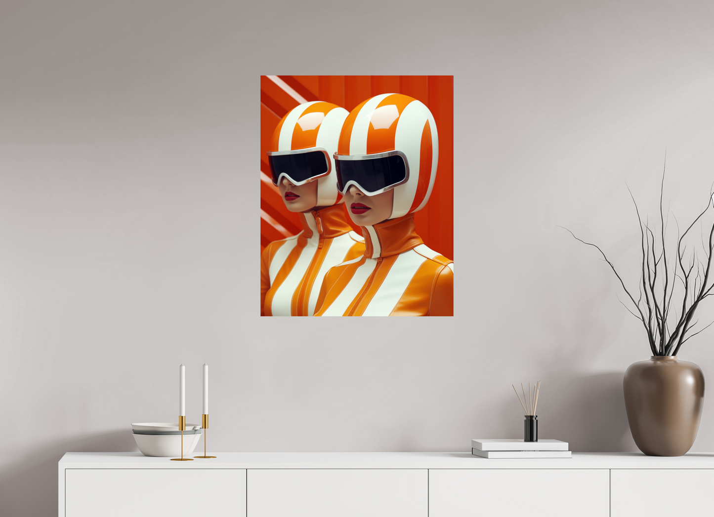 60 x 75 cm, Photo Print On Fuji Crystal DP II Rollerball XI