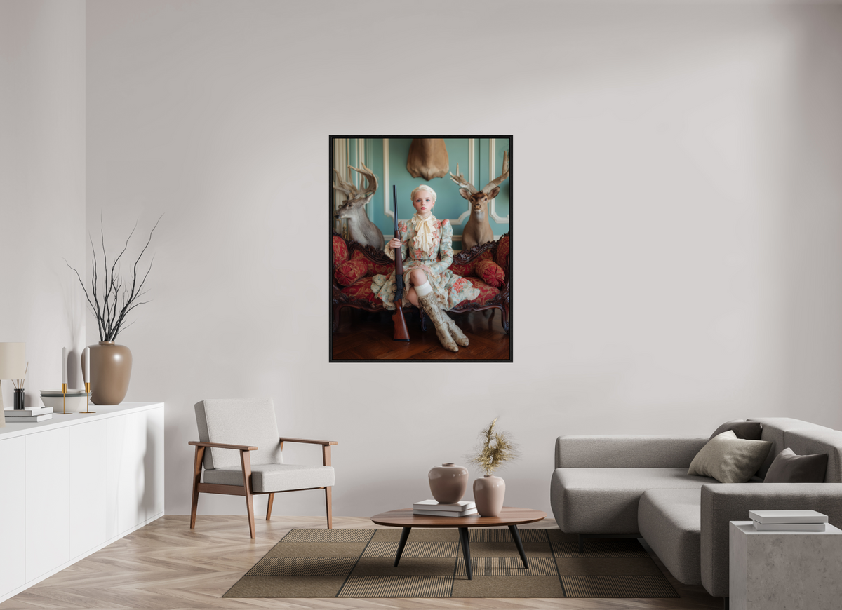 110 x 137,5 cm, Floater Frame Hunting Season VIII