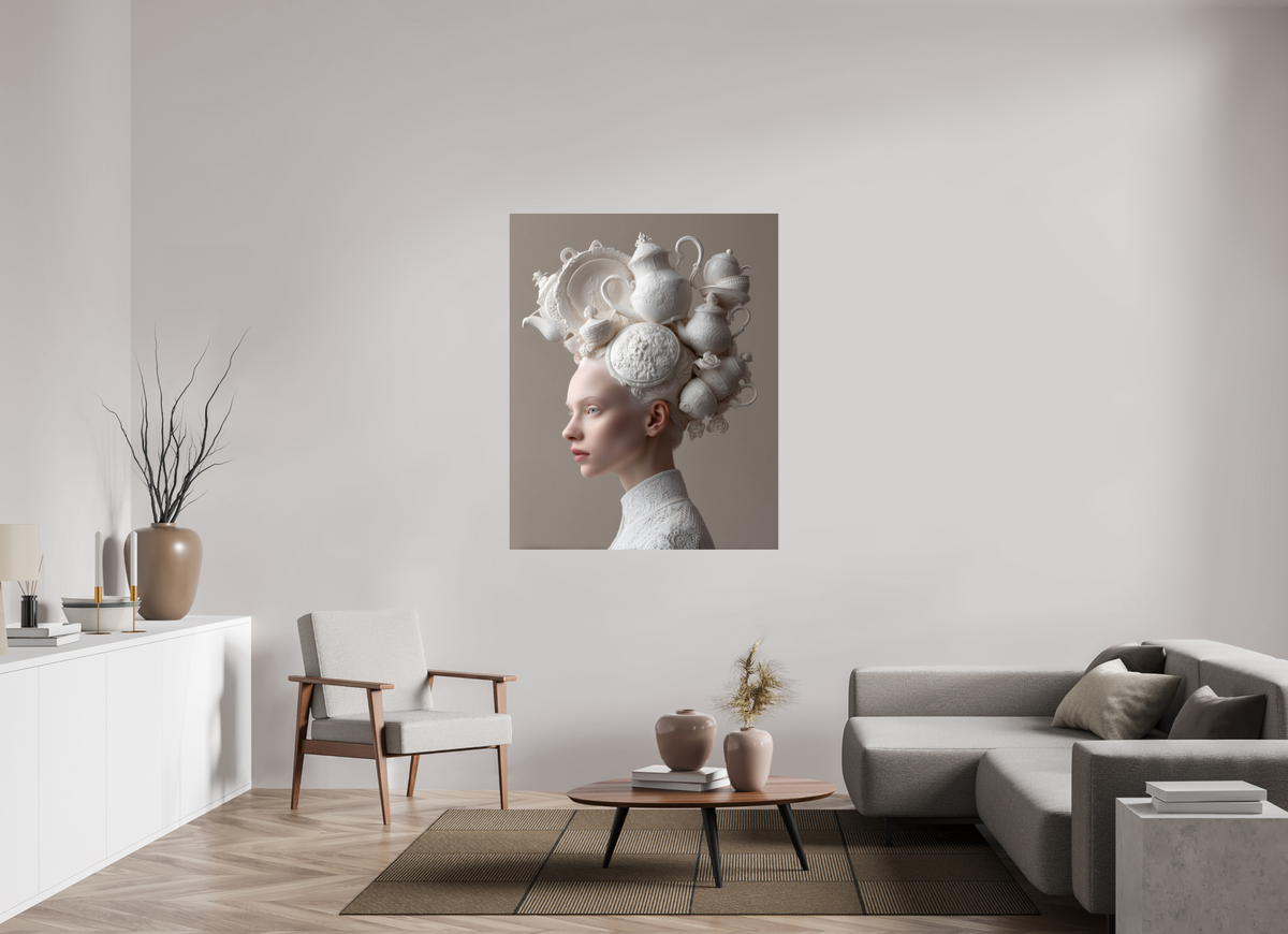 110 x 137,5 cm, Photo Print On Fuji Crystal DP II Hairdo VII