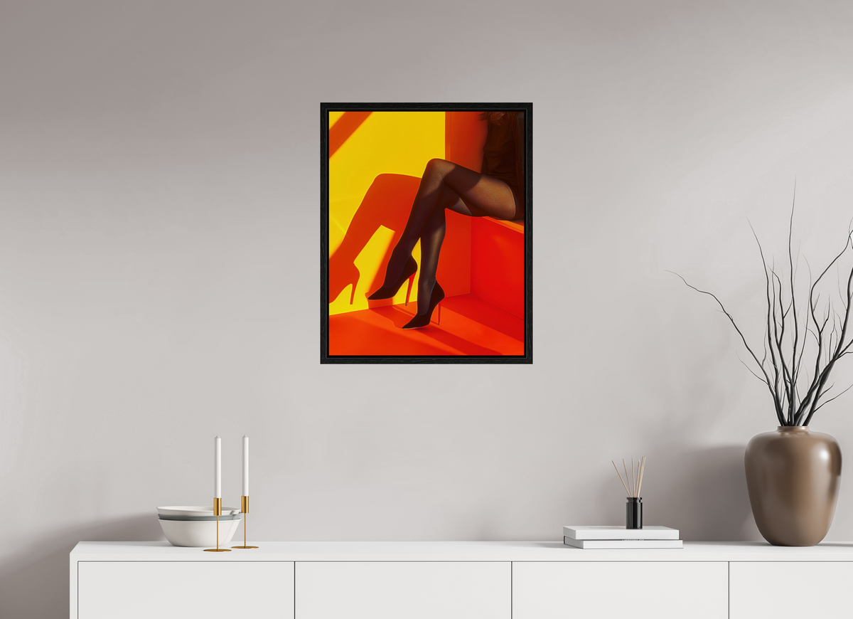 50 x 62,5 cm, Floater Frame Legs X
