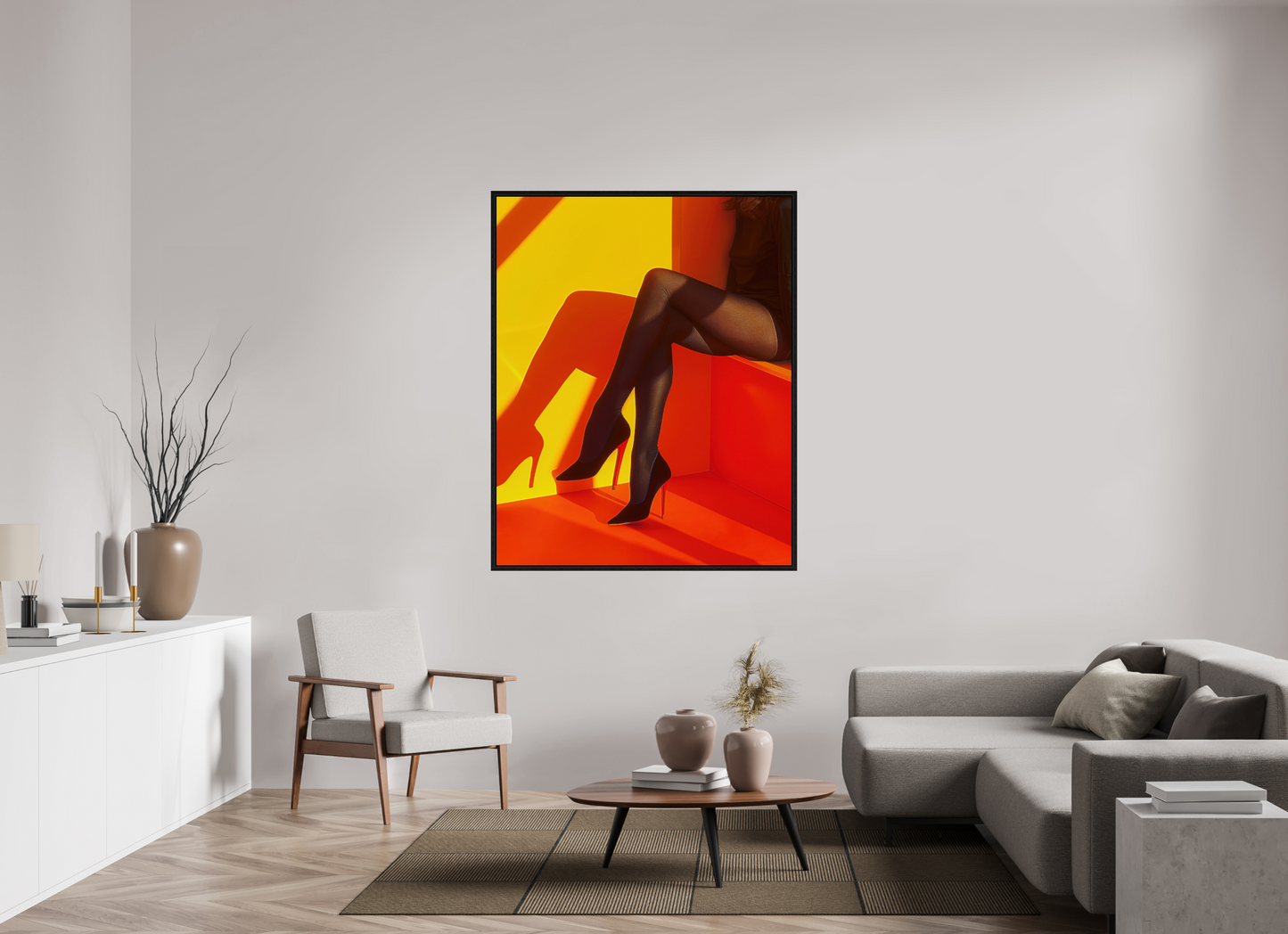 120 x 150 cm, Floater Frame Legs X