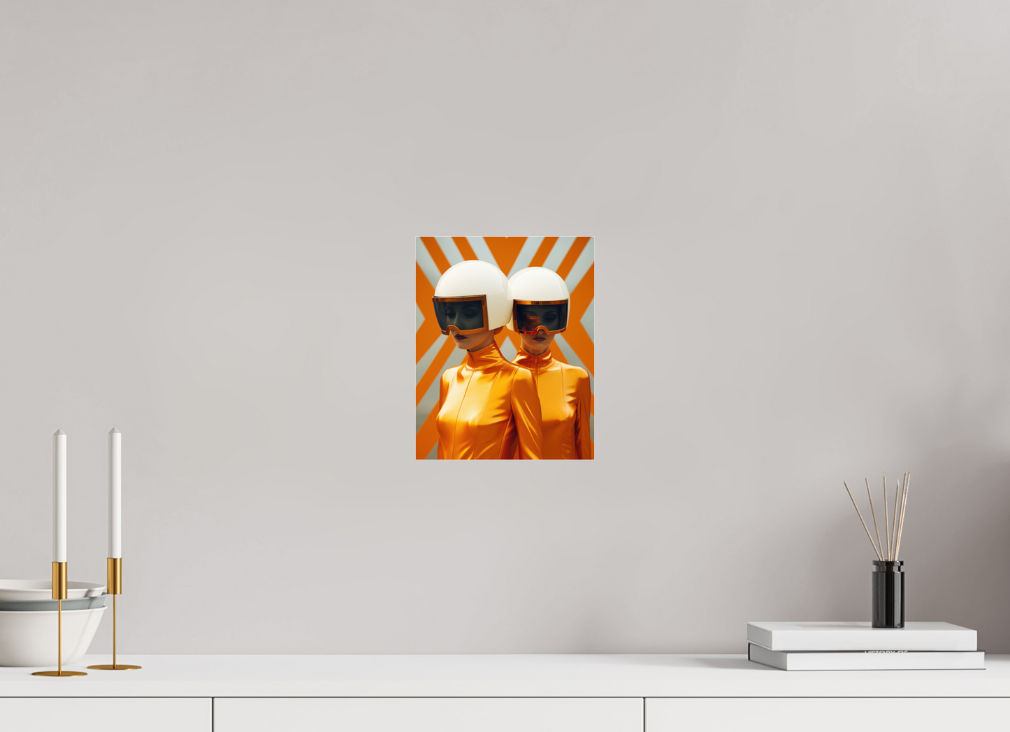 20 x 25 cm, Photo Print Under Acrylic Glass Rollerball VIII