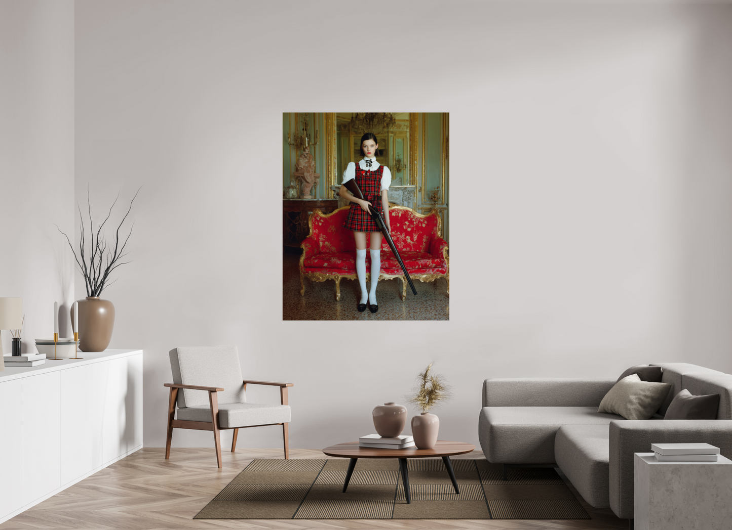120 x 150 cm, Photo Print On Fuji Crystal DP II Hunting Season II