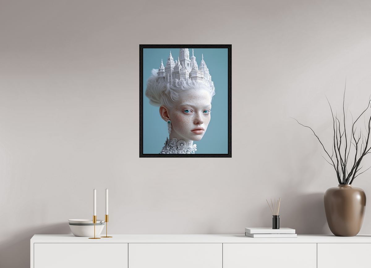 50 x 62,5 cm, Floater Frame Hairdo IX
