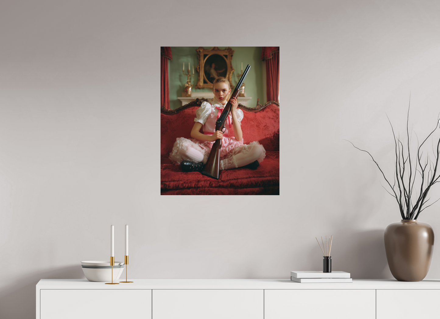60 x 75 cm, Photo Print On Fuji Crystal DP II Hunting Season V