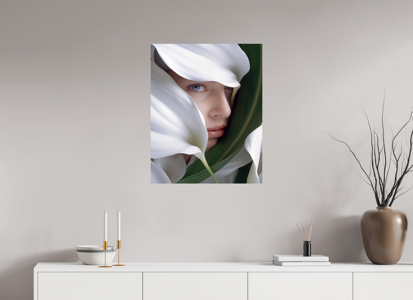 60 x 75 cm, Photo Print On Fuji Crystal DP II Calla X