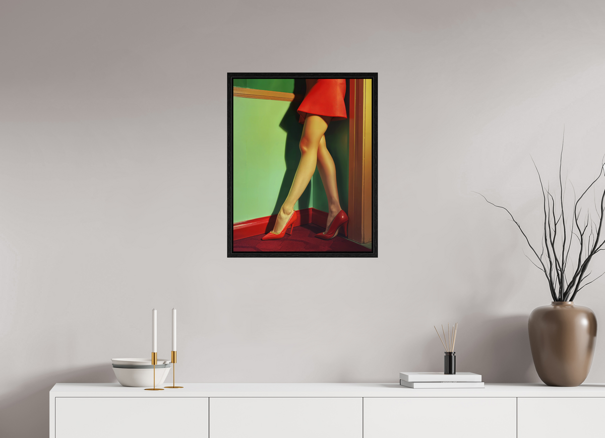 50 x 62,5 cm, Floater Frame Legs VI