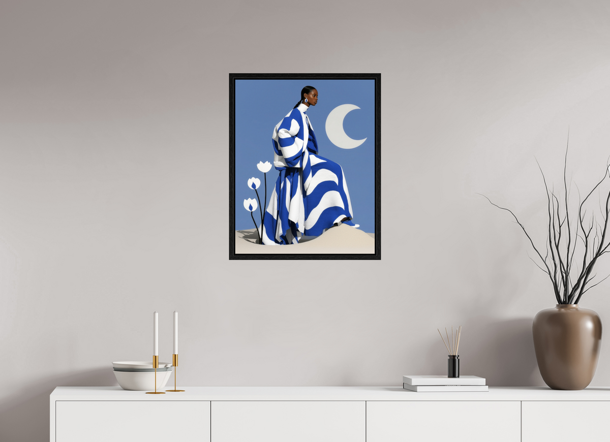 50 x 62,5 cm, Floater Frame Matisse Fashion XVI