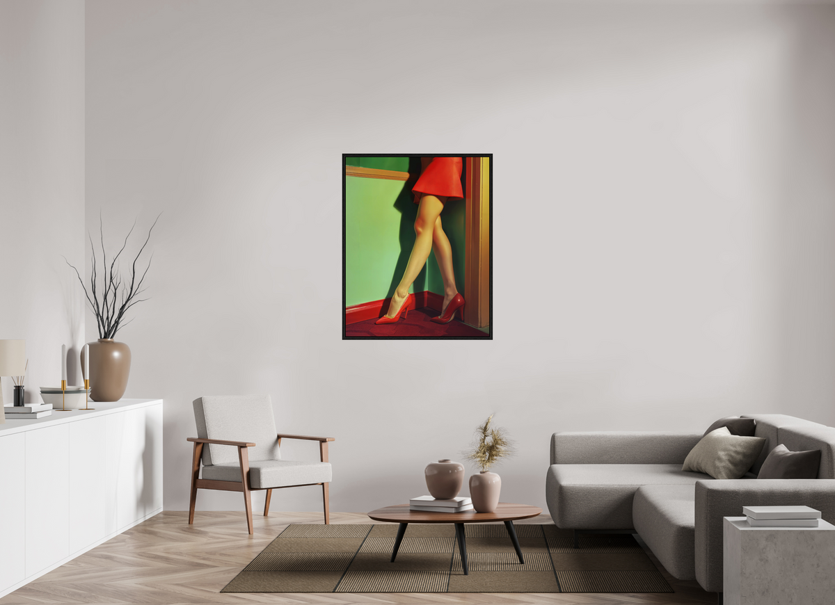 90 x 112,5 cm, Floater Frame Legs VI