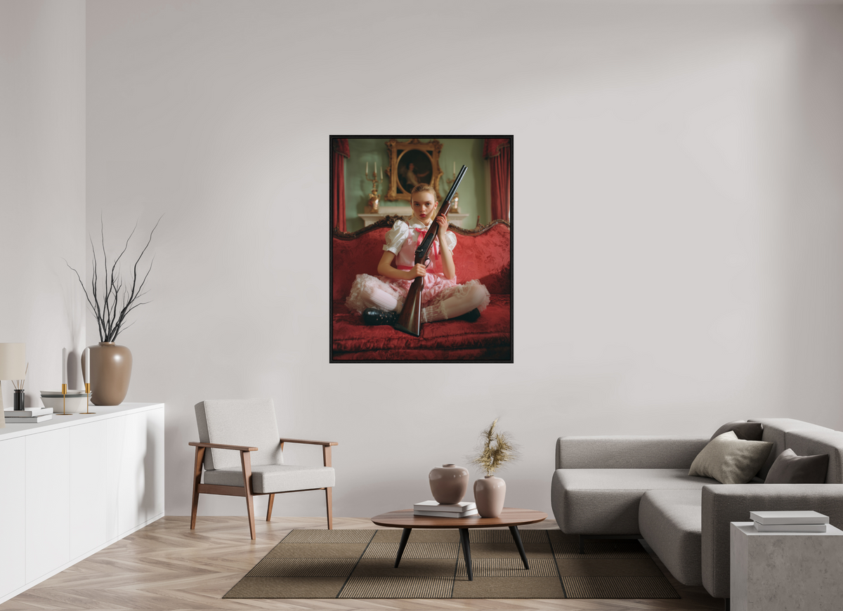110 x 137,5 cm, Floater Frame Hunting Season V