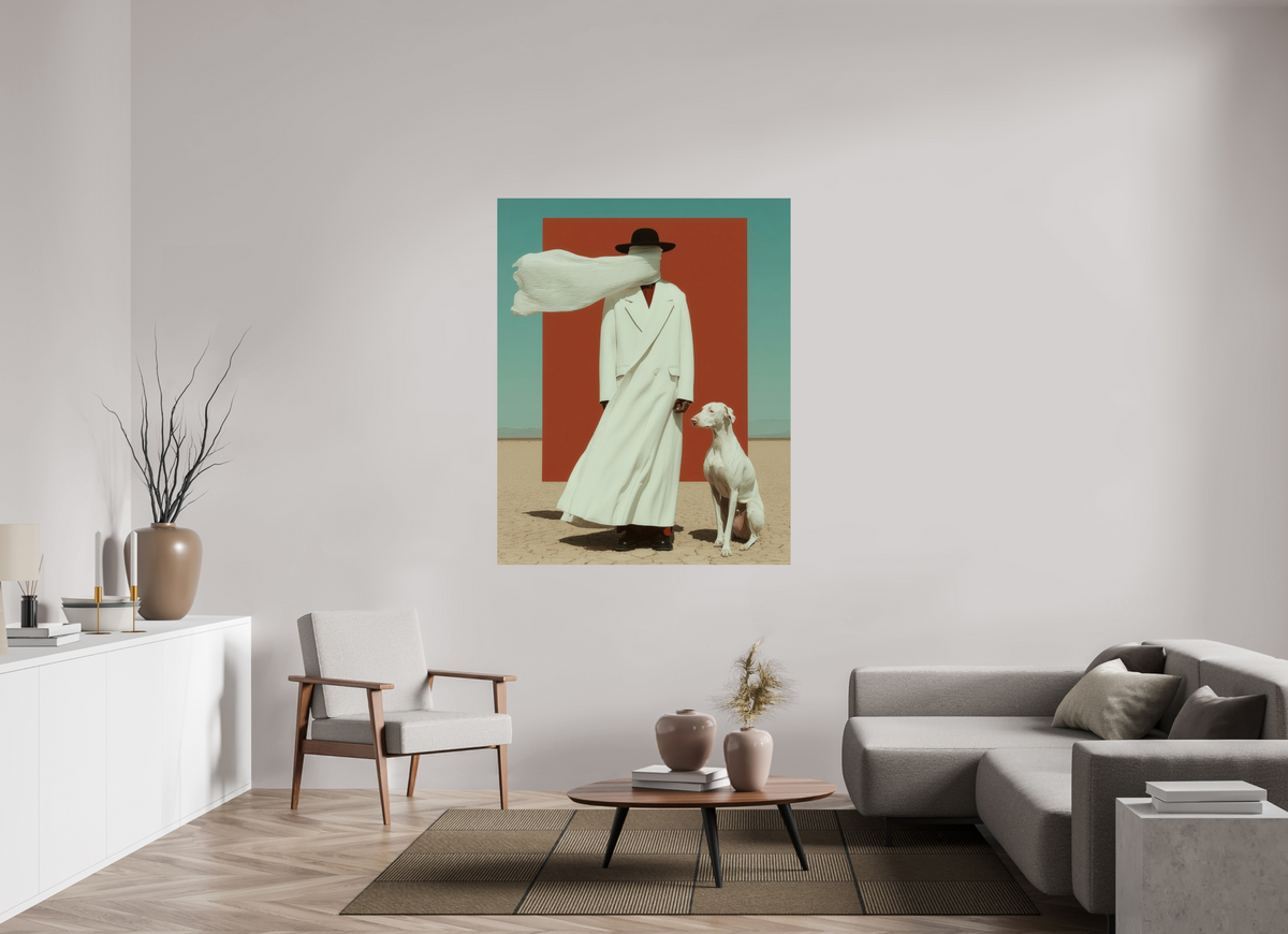 120 x 150 cm, Photo Print On Fuji Crystal DP II Red Horizon VIII